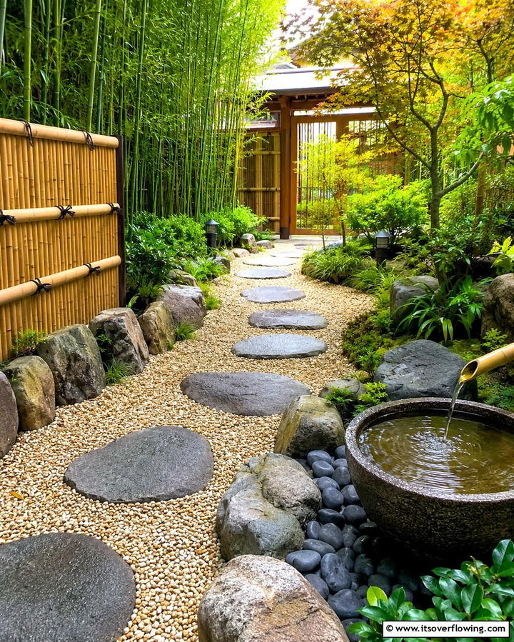 Zen Inspired Gravel Paths - 25 Pea Gravel Walkway Ideas for a Charming Garden Path
