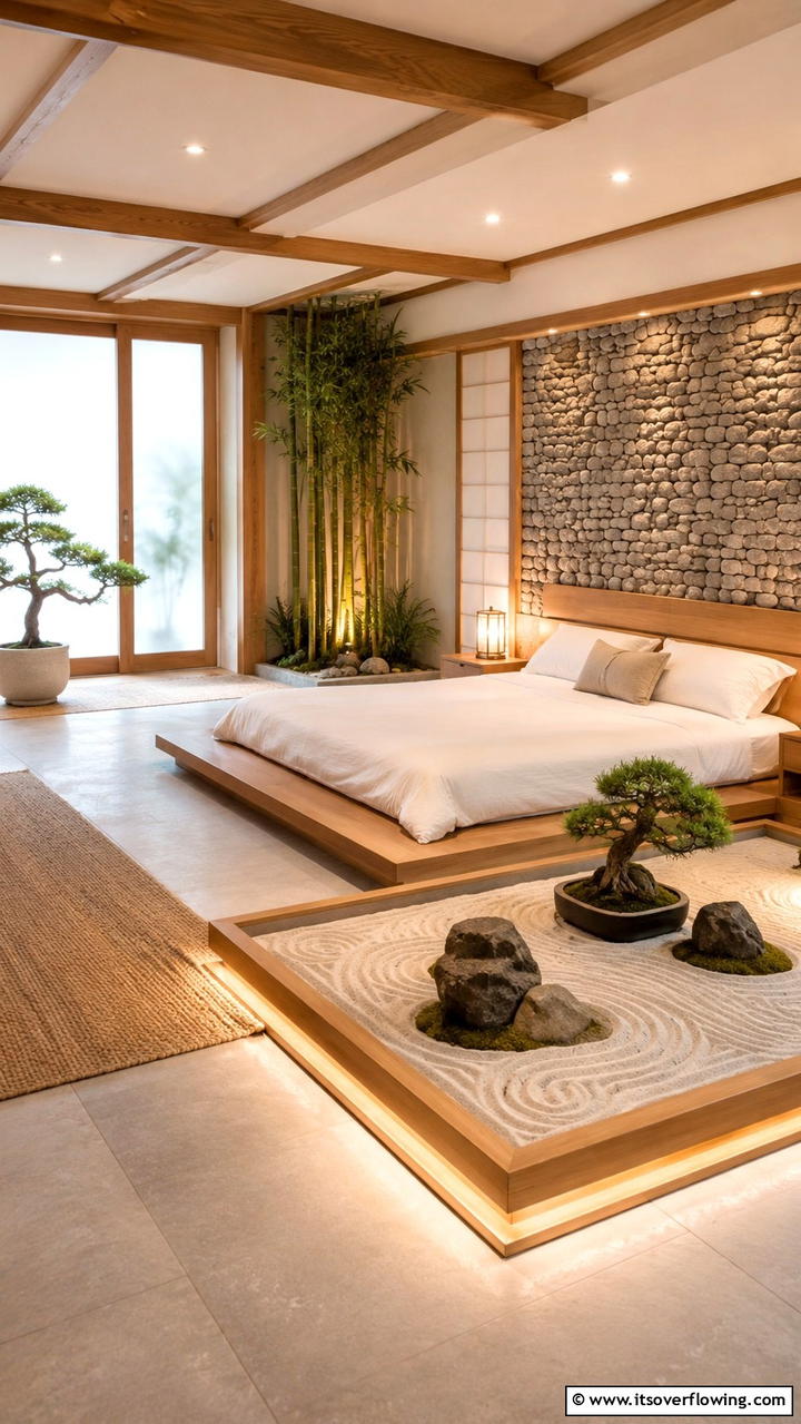 Zen Inspired Guest House - 30 Guest House Ideas- Inviting Retreats & Functional Spaces
