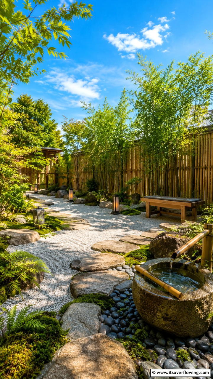Zen Retreat Garden - 30 Garden Ideas- Inspiring Designs for Every Season