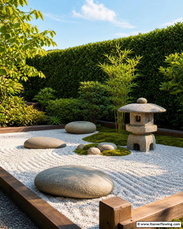 Zen Rock Garden Corner - 21 Corner Garden Ideas for Small Space Greenery