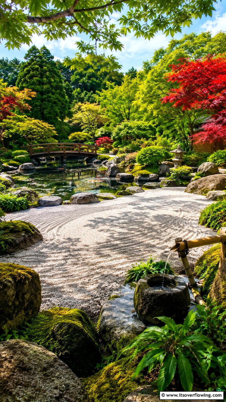 Zen Tranquility Garden - 30 Garden Layout Ideas- Strategic Planting & Design Tips