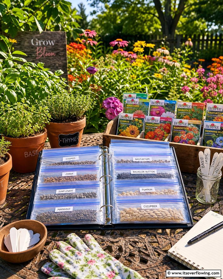 Ziplock Bags - 20 Seed Storage Ideas for Organized Gardening