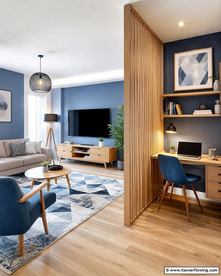 Zoned Layout for Multi Functional Living Rooms - 25 Living Room Layout Ideas for Maximum Comfort