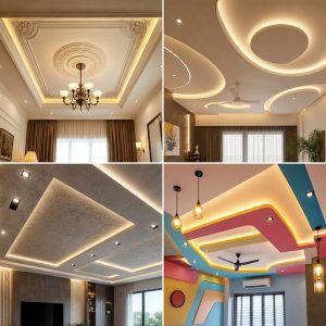 17 Pop Ceiling Design Ideas for Modern Interior Spaces