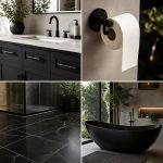 20 Bathroom With Black Fixtures Design Ideas