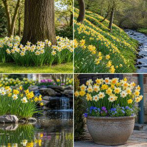 20 Beautiful Daffodil Garden Ideas for a Spring Bloom