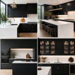 20 Black Kitchen Cabinets With White Countertops Ideas