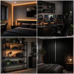 20 Black Man Cave Ideas for a Masculine Retreat