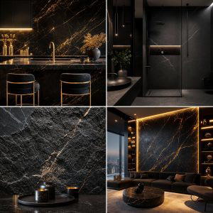 20 Black Marble Bathrooms- Luxurious Design Ideas