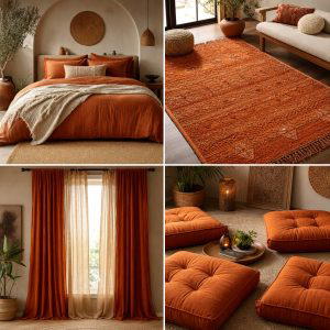 20 Boho Burnt Orange Bedroom Ideas for a Warm Ambiance
