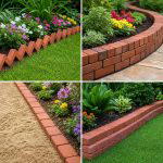 20 Brick Edging Ideas- Define Your Garden Spaces