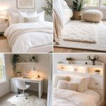 20 Bright Small White Bedroom Design Ideas