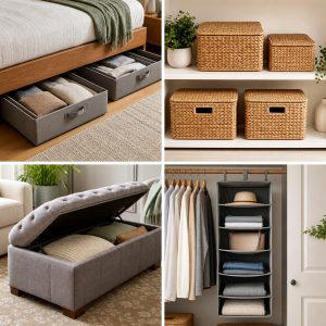 20 Comforter Storage Ideas to Maximize Space