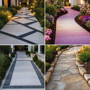 20 Concrete Walkway Painting Ideas for a Unique Path