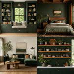 20 Dark Green Home Library Ideas and Inspiration