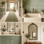 20 Elegant Sage Green and Cream Bathroom Ideas