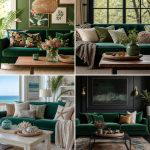 20 Emerald Green Sofa Living Room Ideas for Luxury