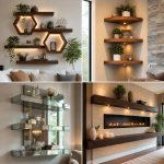 20 Fireplace Floating Shelves Design Ideas for Cozy Homes