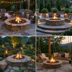 20 Flagstone Fire Pit Ideas for a Cozy Backyard