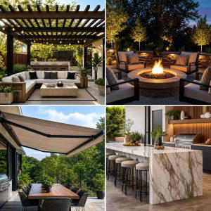 20 Functional L-Shaped Outdoor Kitchen Ideas for Entertaining