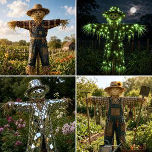 20 Garden Scarecrow Ideas to Protect and Decorate Your Garden