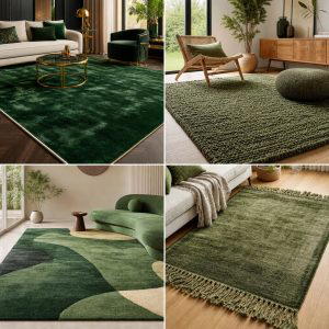 20 Green Carpet Living Room Ideas for a Bold Statement