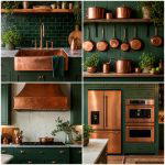 20 Green and Copper Kitchen Ideas for a Trendy Look