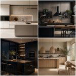 20 Kitchen Ideas with Brown Cabinets and Black Countertops