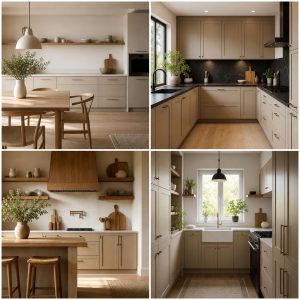 20 Kitchens With Beige Kitchen Cabinets for a Neutral and Elegant Look