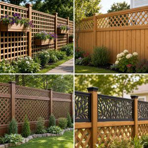20 Lattice Fence Ideas for a Stylish and Functional Garden