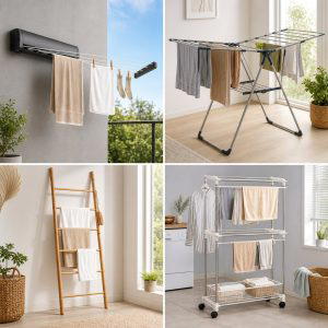 20 Laundry Room Drying Rack Ideas for Efficient Drying