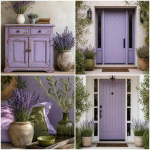 20 Lavender Front Door Ideas for a Welcoming Entrance