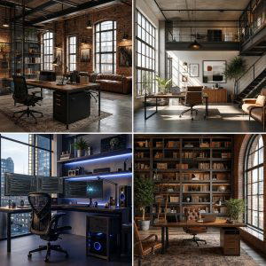 20 Loft Office Ideas for a Productive Workspace
