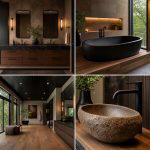20 Modern Brown and Black Bathroom Ideas for a Bold Design