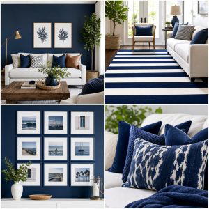 20 Navy Living Room Ideas for a Bold Statement