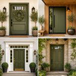 20 Olive Green Front Door Ideas for a Bold Statement