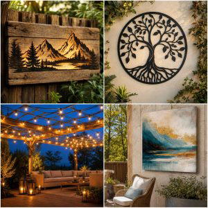 20 Outdoor Wall Decor Ideas to Transform Your Space