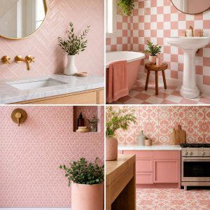 20 Pink Tile Bathroom Ideas for a Vibrant Look