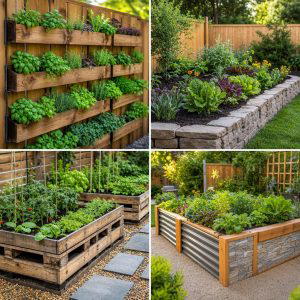 20 Raised Garden Bed Along Fence Ideas for Your Yard