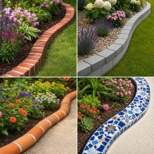 20 Recycled Garden Edging Ideas for an Eco-Friendly Yard