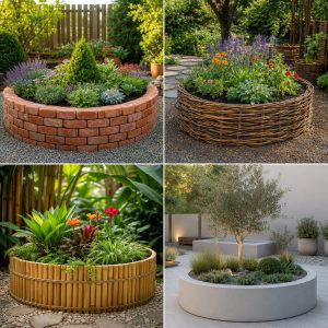 20 Round Garden Bed Ideas for Unique Landscapes