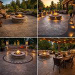20 Stamped Concrete Patio With Fire Pit Ideas