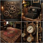 20 Steampunk Living Room Ideas for Unique Decor
