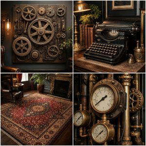 20 Steampunk Living Room Ideas for Unique Decor