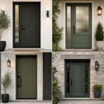 20 Stunning Dark Green Front Door Ideas for Curb Appeal
