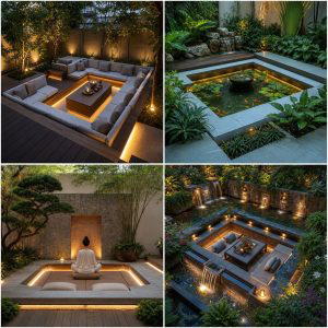 20 Sunken Garden Ideas for a Unique Landscape