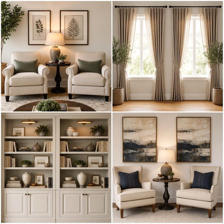 20 Symmetrical Living Room Ideas for Balanced Spaces