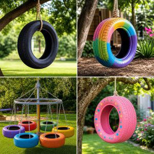 20 Tire Swing Ideas for Fun Outdoor Spaces