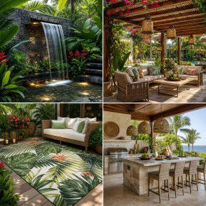 20 Tropical Backyard Ideas for a Lush Oasis