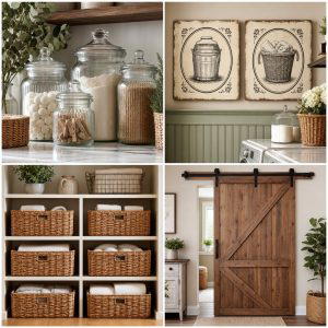 20 Vintage Laundry Room Decor Ideas for a Retro Look